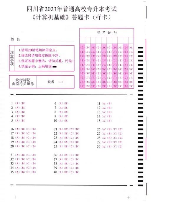 2023年四川统招专升本即将开考，考场上要注意这八大细节！(图2)